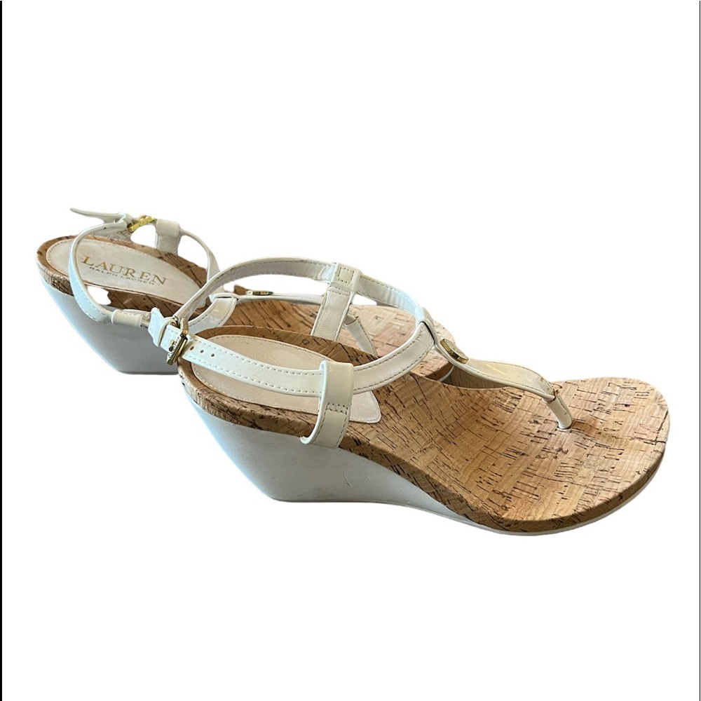 Ralph Lauren Cork Sandals Size 8.5